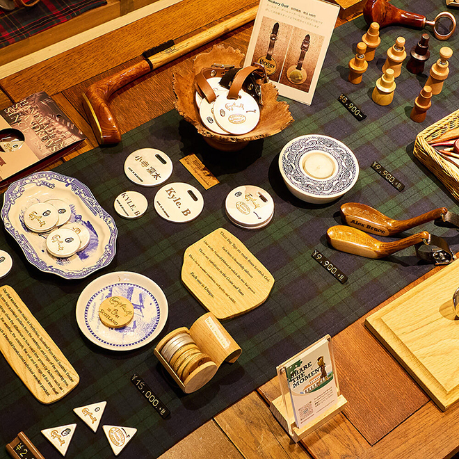 Selection of golf gifts from St Andrews